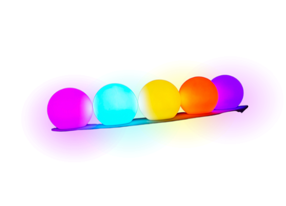 картинка Светящийся шар декоративный от компании Рент-Бери