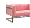 Диван Andrian Silver Pink рис 2