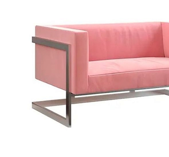 Диван Andrian Silver Pink рис 2