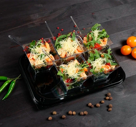 Салат с креветками рис 3