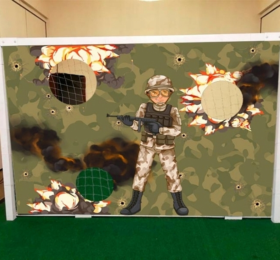 картинка Точный гол 23 февраля от компании Рент-Бери