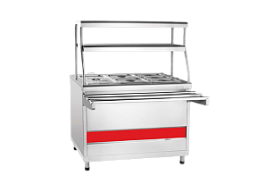 Мармит 2-х блюд ЭМК-70КМ-01 паровой