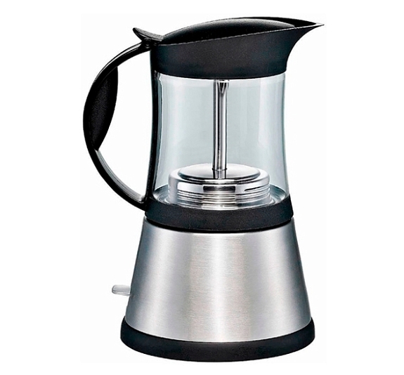 Кофеварка 0,365 кВт серебристая рис 2