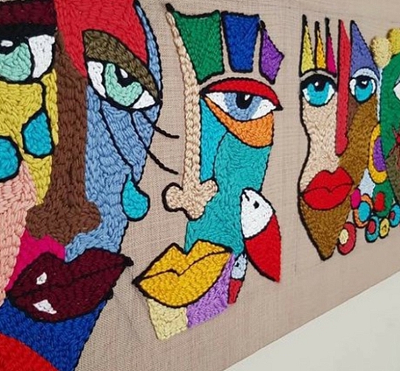 Мастер-класс «Ковровая вышивка» рис 3