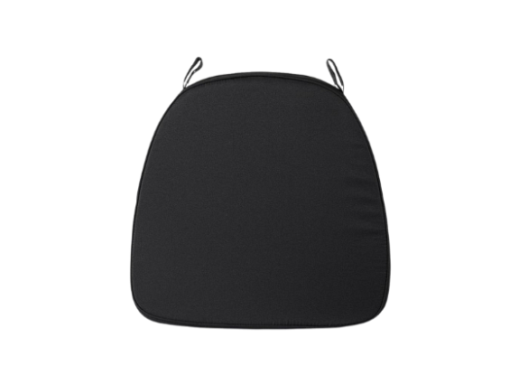 картинка Подушка на стул черная от компании Рент-Бери