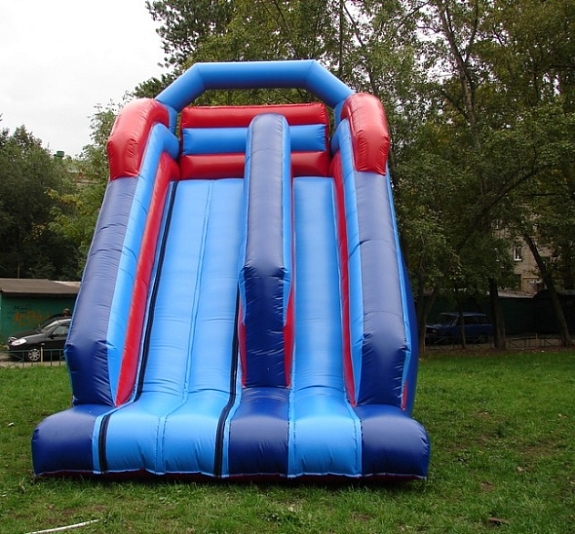 Надувная горка "Радуга" рис 2