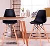 Стул барный Eames черный рис 6