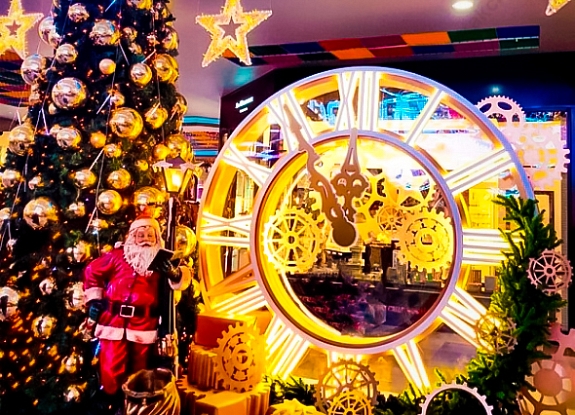 картинка Фотозона "Новогодние часы" от компании Рент-Бери