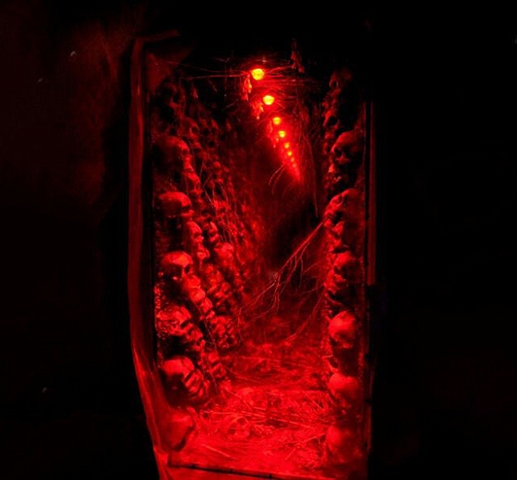 Комната страха — декорации рис 1