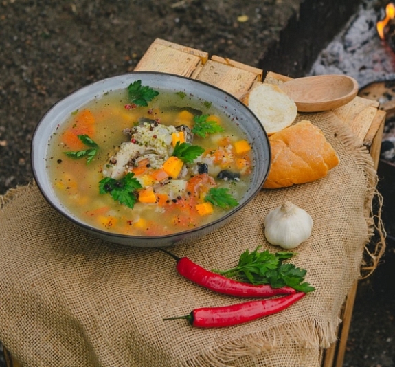 Мастер класс по приготовлению Ухи рис 1