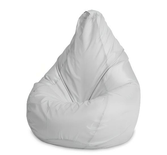 картинка Пуф кресло-мешок белый от компании Рент-Бери