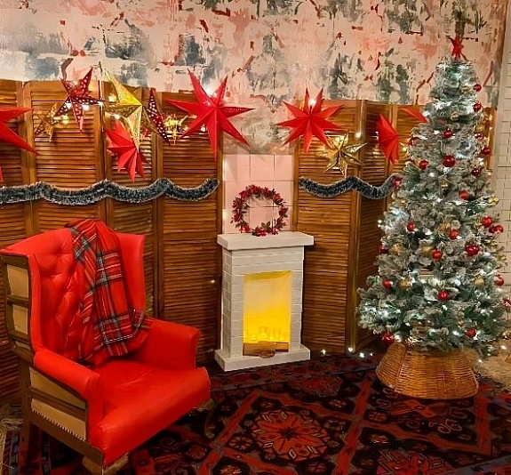 картинка Фотозона "Новогоднее ретро" от компании Рент-Бери