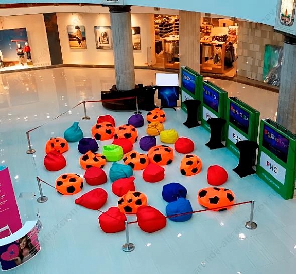 картинка Пуф кресло-мешок Мяч от компании Рент-Бери