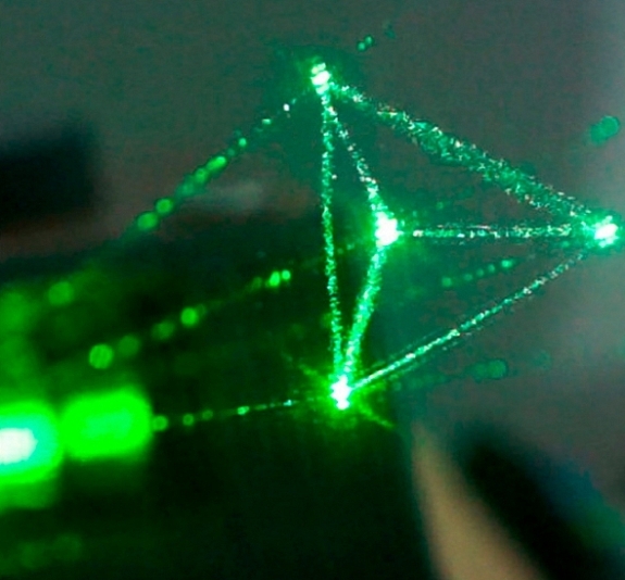 картинка Голографический стенд LED 2х1,4 для 6 вентиляторов от компании Рент-Бери