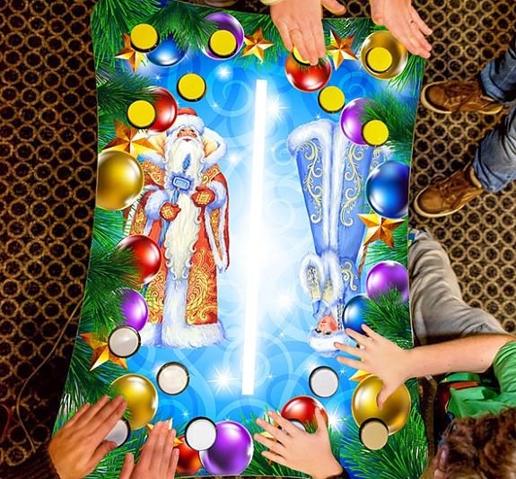 картинка Кнопочный бой новогодний от компании Рент-Бери