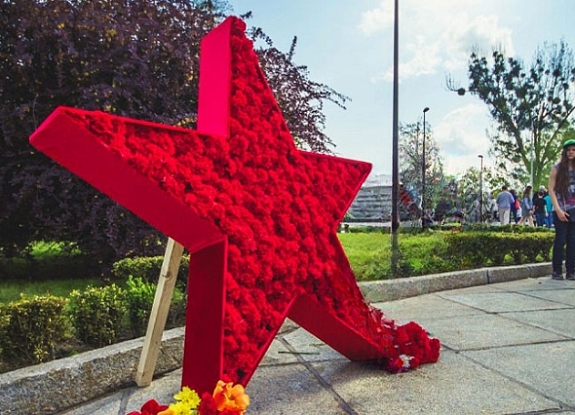картинка Фотозона «Звезда из цветов» от компании Рент-Бери