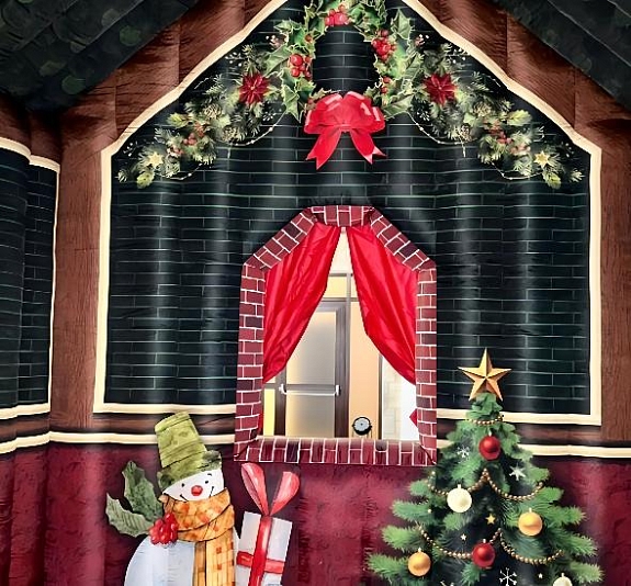 картинка Фотозона "Новогодний домик" от компании Рент-Бери