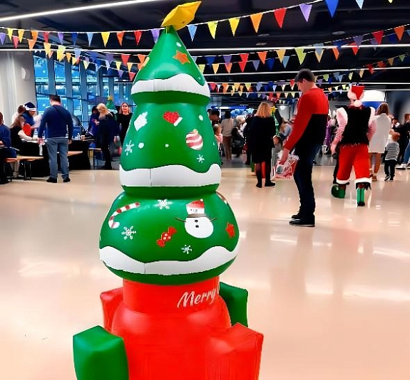 картинка Елка надувная с подсветкой от компании Рент-Бери