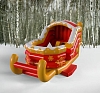 картинка Батут "Новогодние сани" от компании Рент-Бери