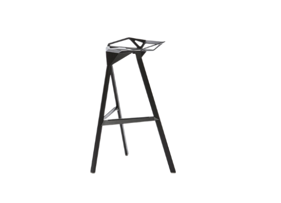 Стул барный One Black