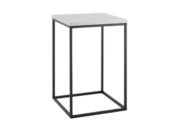 картинка Стол высокий Cube Loft White от компании Рент-Бери