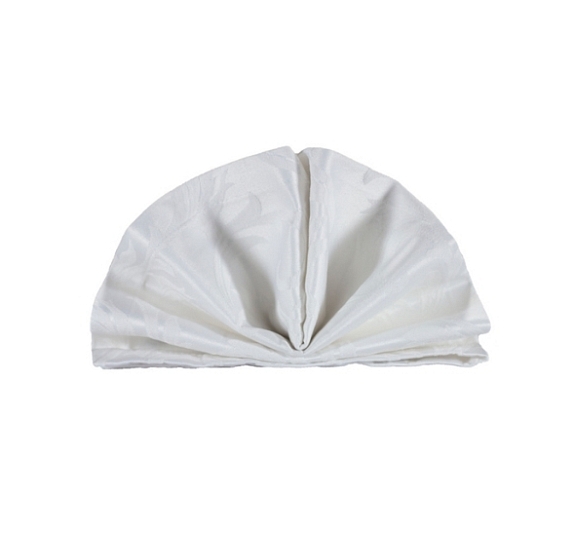 Салфетка белая «Жаккард» 45х45 рис 3