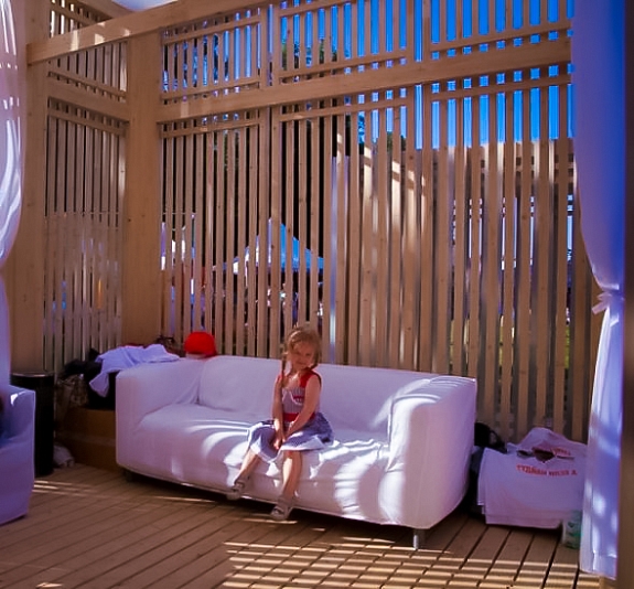 картинка Корнер Веранда 5х5 м от компании Рент-Бери