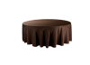 Скатерть круглая 3,2м шоколадная