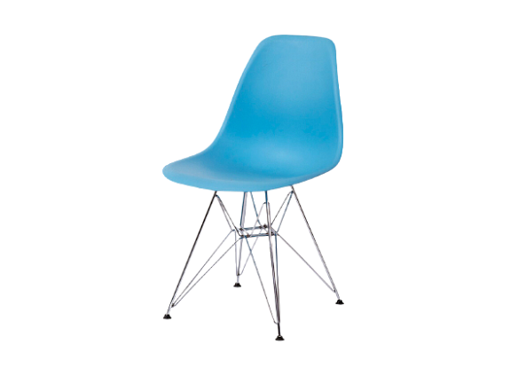 Стул Eames металл синий
