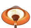 Уличный электрический настольный обогреватель Hügett Tabletop Brown рис 1