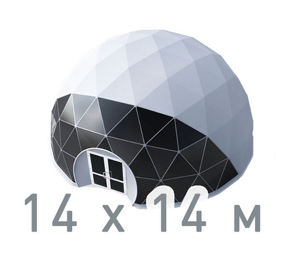 картинка Шатер сфера 14x14 от компании Рент-Бери