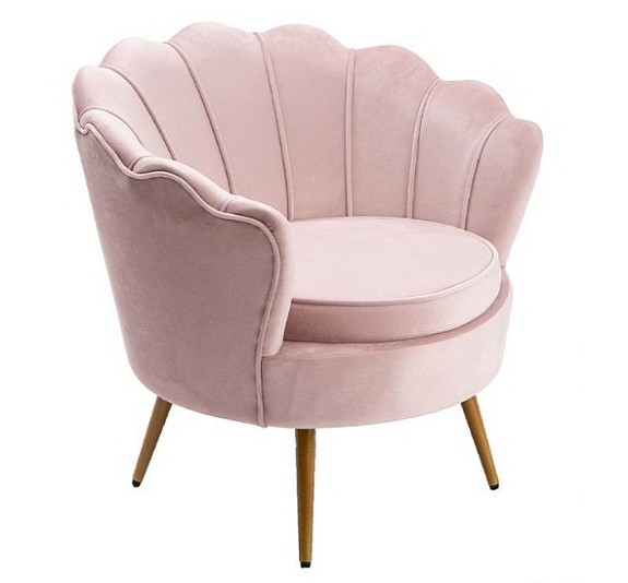 Кресло Shell Pink рис 1
