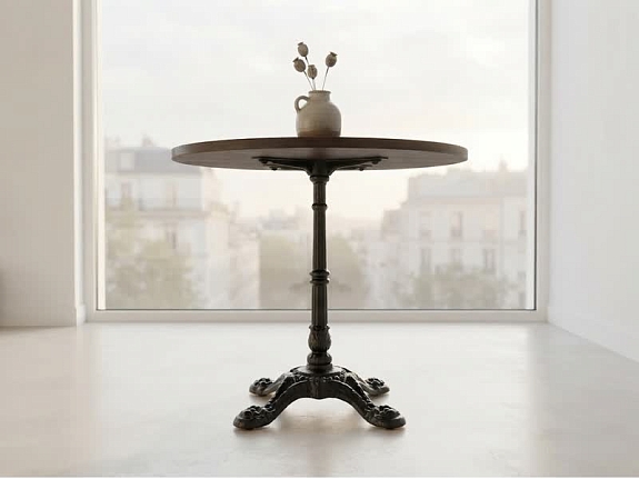 Стол Cafe table чёрный рис 4