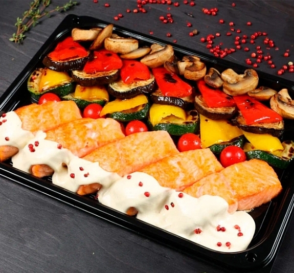 Стейк из семги рис 2