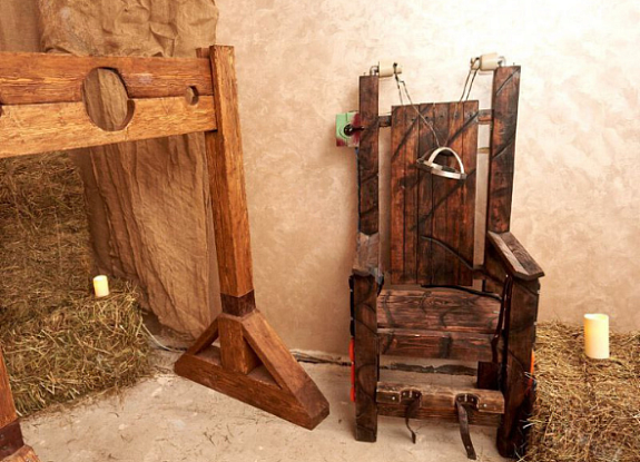 Фотозона «В колодках»