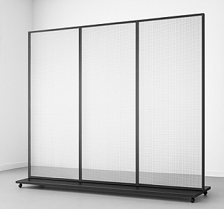 Видеопилон 3x2м. Прозрачный