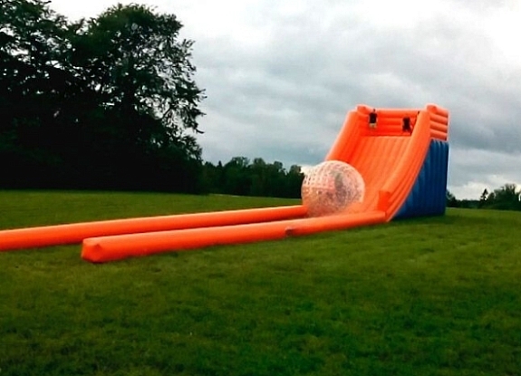 Горка для зорбинга