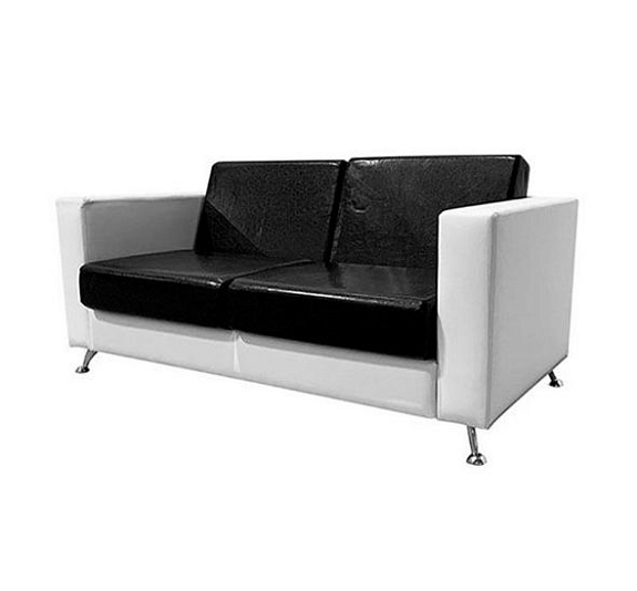 Диван Cube двухместный черный рис 1