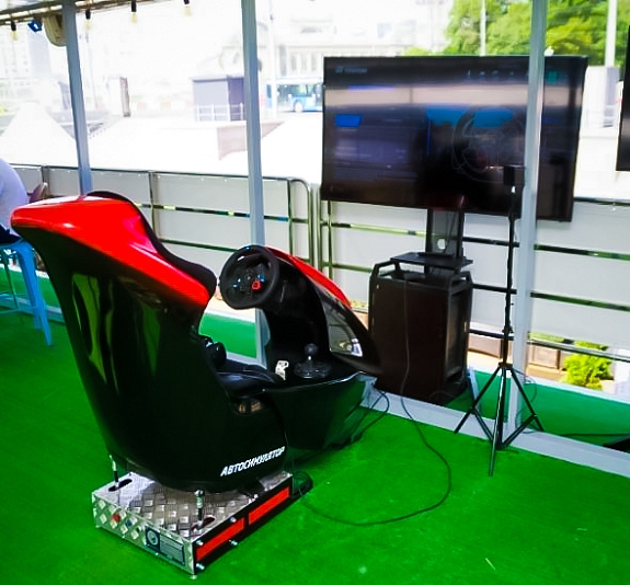 картинка Автосимулятор VR от компании Рент-Бери