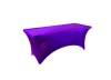 Стрейч скатерть для прямоугольного стола фиолетовая