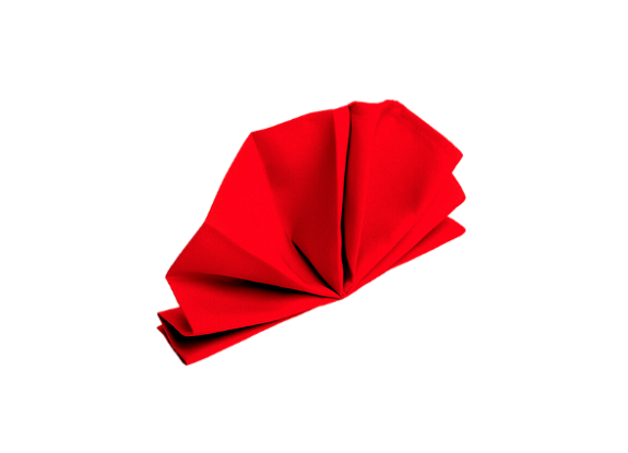 Салфетка красная 45х45