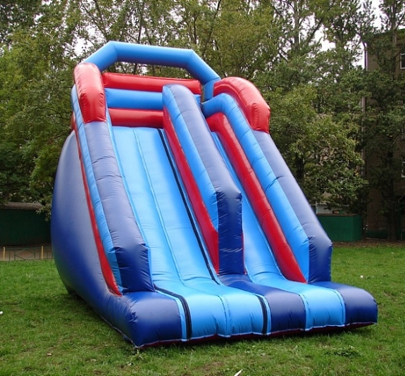 Надувная горка "Радуга" рис 3