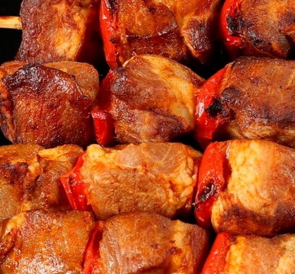 Мини-шашлычки из шейки рис 2