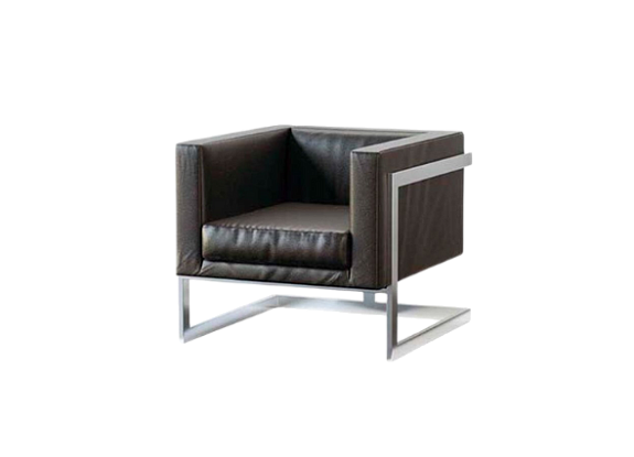 Кресло Andrian Silver Black