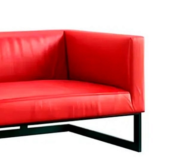 Диван Andrian Black & Red рис 2