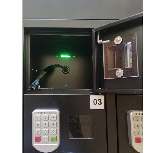 картинка Настольная зарядная станция Locker 6 от компании Рент-Бери