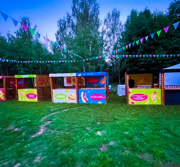 картинка Корнер киоск 2х2 м от компании Рент-Бери