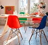 Стул Eames красный рис 5