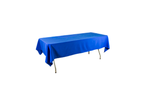Скатерть прямоугольная синяя «Жаккард»