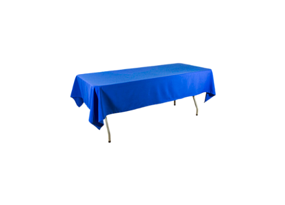 Скатерть прямоугольная синяя «Жаккард»